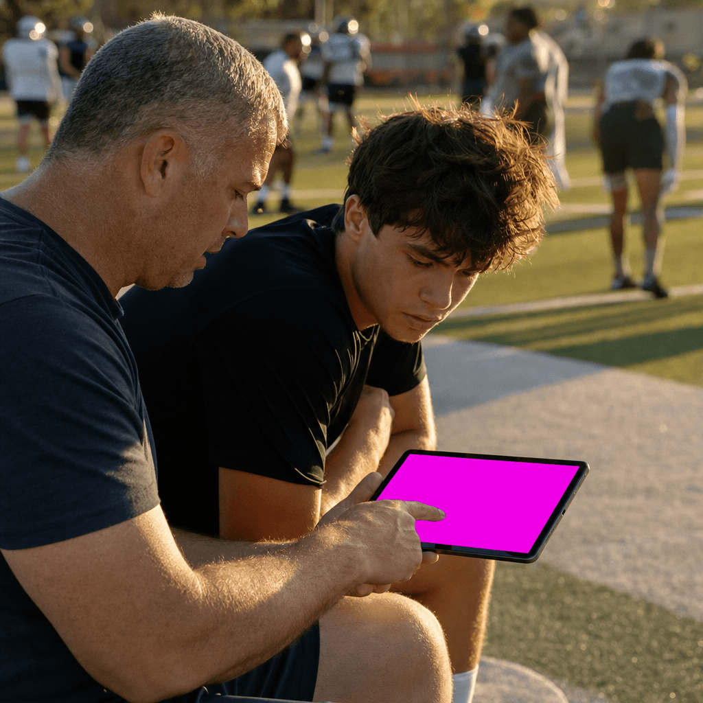 SideLine Scout 360 — film breakdown on iPad